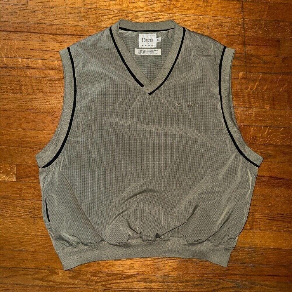 E. Magrath Golf Vest Sleeveless Pullover‎ Lightweight Layering XL